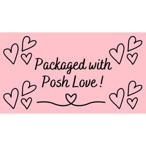 🌺50 Pink Packaged with Posh Love Thermal Labels